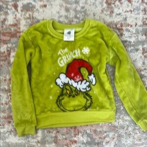 The Grinch Kids Green Sweatshirt size 5